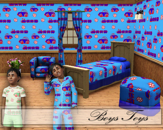 Sims 3 — CD_BoysToys by TSR Archive — Kids pattern