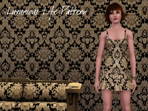 Sims 3 — Luxurious Pattern by Frozen and Iced — Luxurious Pattern-is really beautiful and will make your house more