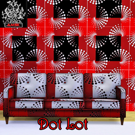 Sims 3 — Dot Lot by amsk — Red, Black, White