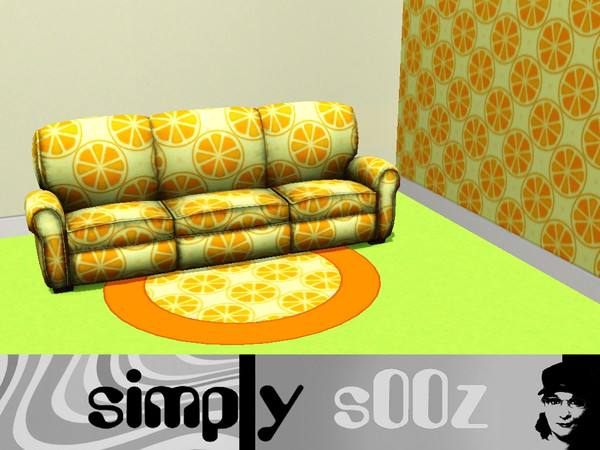 Sims 3 — Citrus Slice by s00z — Repeating Pattern