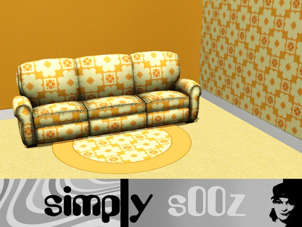 Sims 3 — Mellow Flowers by s00z — Repeating Pattern