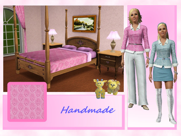 Sims 3 — M_18 by mensure — knit sheets