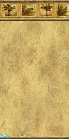 Sims 2 — Desert Wall Set - Desert Wall 2 by Gumby_Girl — A set of 4 Desert themed walls. Comes in golden brown and