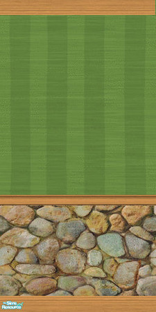 Sims 2 — Bells Of Ireland Wallpaper by canuckdiva — Wallpaper from the \"Bells of Ireland\" Bedroom Set. 