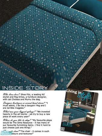 Sims 2 — Madison Bedroom - bedlinen by Nanshi — Based on a set by Shino & KCR. You must have those meshes in order to