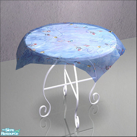 Sims 2 — Blue Wind - Cherrynd-bluetable by CherryND — 