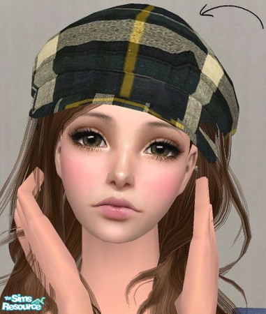 Sims 2 — Chain Reaction - 3 by ILikeMusic640 — A set of 4 hats, for ages teen through elder, and both genders. View more