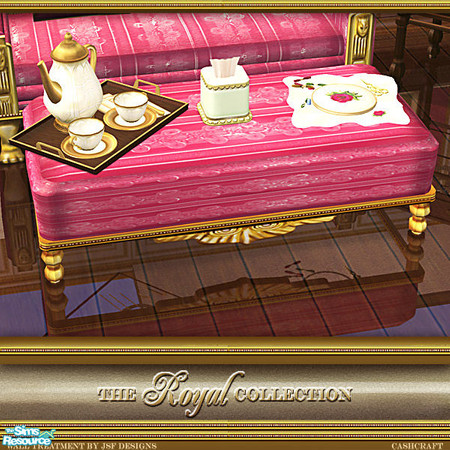 Sims 2 — The Royal Collection - VF Coffee Table Pink Recol by Cashcraft — The Royal Collection is a set inspired by