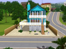 Sims 3 — Beach House by Herenya — My first upload ever A cosy beach house for a small family in nice vibrant collors