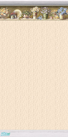 Sims 2 — Gardener\'s Tea - Border W Crown Kick by Cerulean Talon — Cheery and vibrant with gentle colors.
