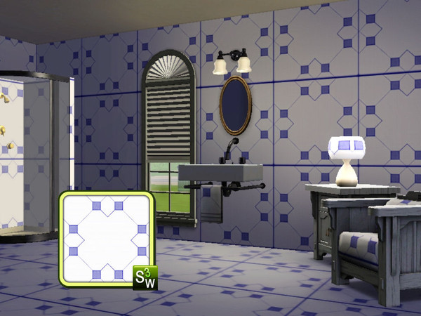 Sims 3 — Tile 5 by Cerulean Talon — Tuscan Tile by TALON