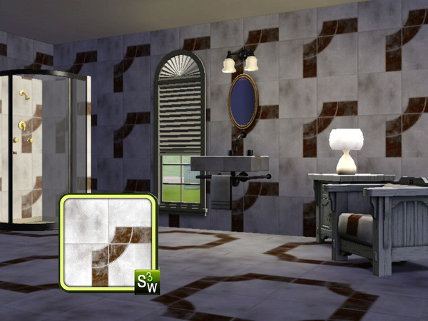 Sims 3 — Tile 6 by Cerulean Talon — Tuscan Tile by TALON