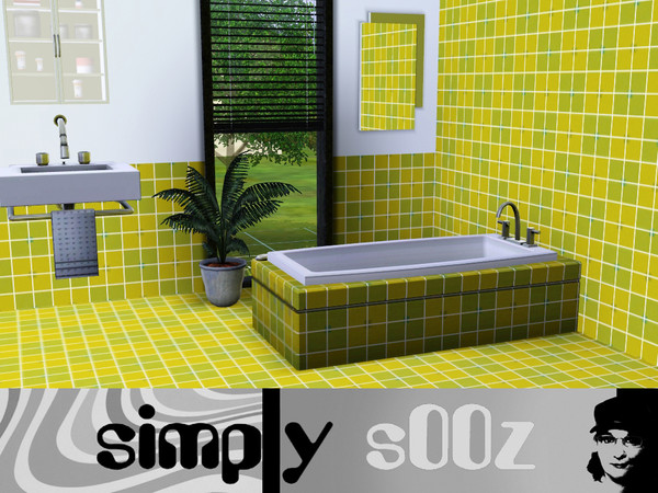 Sims 3 — Rainforest Tile by s00z — Repeating Pattern