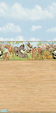 Sims 2 — Jungle - Wallpaper by Mekhi — A wallpaper for your little simmies, enjoy! ^^