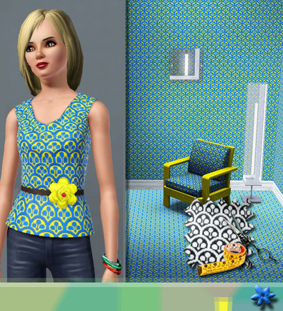 Sims 3 — Pattern45 by Sasetka — Enjoy!