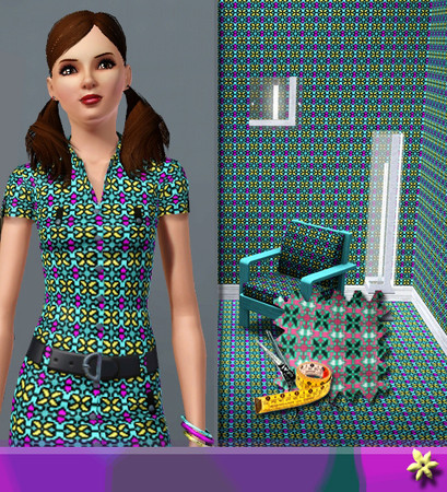 Sims 3 — Pattern47 by Sasetka — Enjoy!