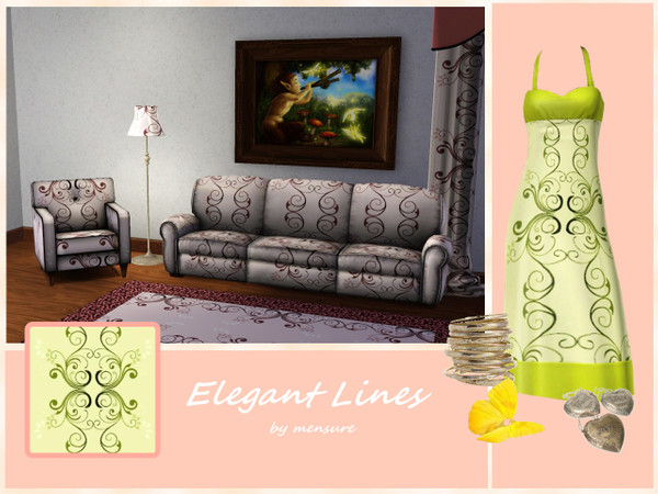 Sims 3 — M_26 by mensure — elegant lines