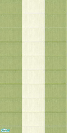 Sims 2 — Carioca - Wall 2 by Mekhi — Lime green tiles for your home. Part of my Carioca set, enjoy!