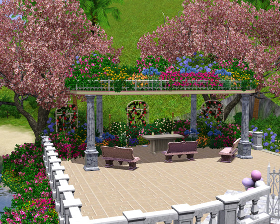 Sims 3 — Love Wedding by rosenstrauch — The perfect place for a perfect wedding! Includes anything you need for a