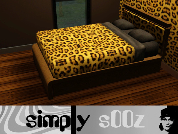 Sims 3 — Leopard by s00z — Repeating Pattern