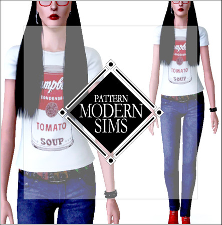 Sims 3 — Campbell Soup Can by Modern_Sims — by Modern Sims