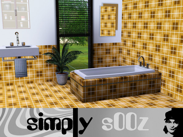 Sims 3 — Seventy Four Tile by s00z — Repeating Pattern