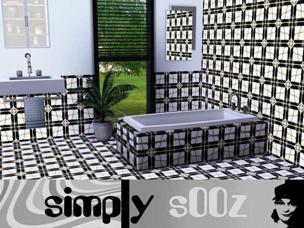Sims 3 — Prosperity Tile by s00z — Repeating Pattern
