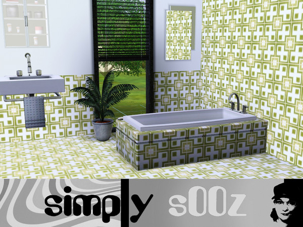 Sims 3 — Garlic Tile by s00z — Repeating Pattern