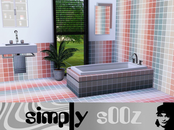 Sims 3 — Rainbow Tile by s00z — Repeating Pattern