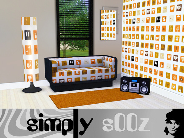 Sims 3 — Cute Icons by s00z — Repeating Pattern