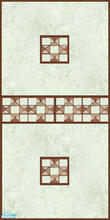 Sims 2 — Florecita Set - Florecita Tiles Wall 3 by SofijaDosen — Price in game is 1$. Catalog placement is Tile. Hope you