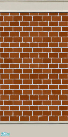Sims 2 — MRC Brick Walls 2 - Lower by MidnightRose — Lower section of MRC Brick Wall Set 2. Created by Midnight Rose