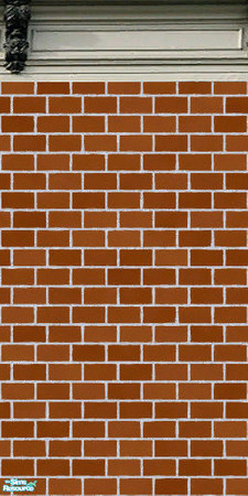 Sims 2 — MRC Old Brick Walls - Top by MidnightRose — Top section of the MRC Old Brick Wall set. Mix and Match as you
