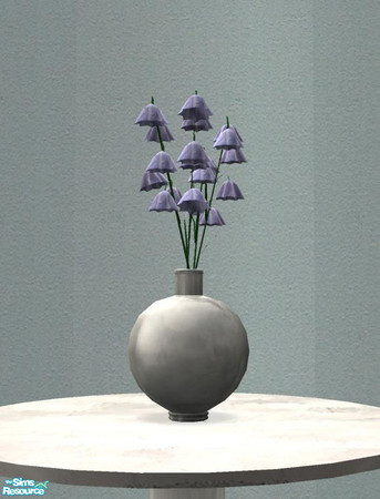 Sims 2 — Kitchen Silver - Flowervase by ShinoKCR — 