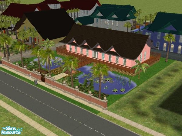 Sims 2 — Westindieweg 3 by simperfect1991 — The first of my Batavia lots. This one is small but it has a great garden.