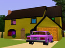 Sims 3 — The Simpsons House by pearljambuff — The home of Homer, Marge, Bart, Lisa and Maggie. Deep in the heart of