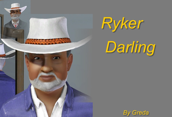 Sims 3 — Ryker Darling by Greda — Ryker loves to Grow a Big Garden.