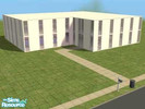 Sims 2 — Modern but cheap Mansion by sparkrecon — Yes, it is cheap, but very modern and huge, with swiming pool inside