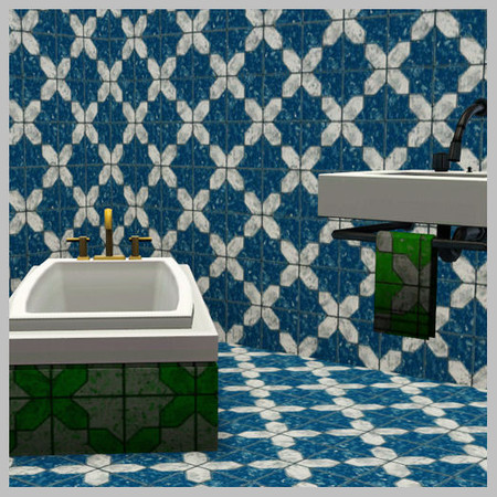 Sims 3 — Abstract Tile v1 by Elena. — Elena. @ TSR