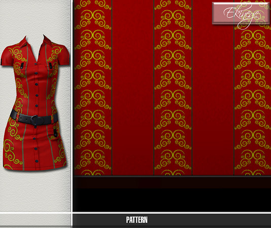 Sims 3 — Damask 005 - Pattern by ekinege — This is pattern curled.