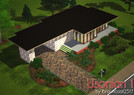 Sims 3 — Usonian 1 by Browncoat — 1 BR / 1 BA. Based on Frank Lloyd Wright's small house concept, this home features all