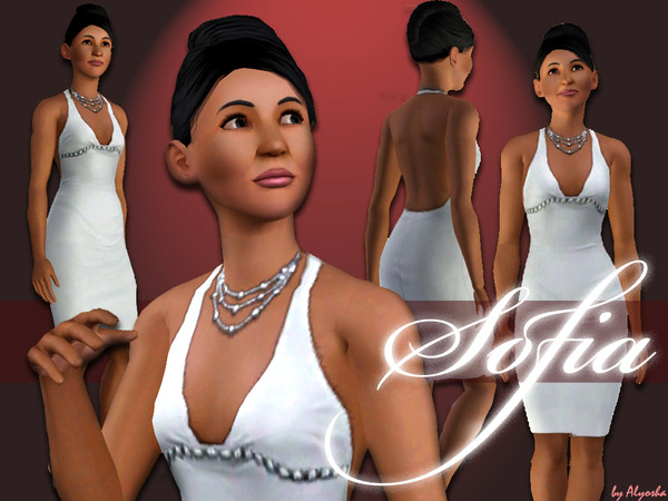 Sims 3 — Sofia by Alyosha — Friendly. Clumsy. But musically inclined! Music is her life, but will that be what life has