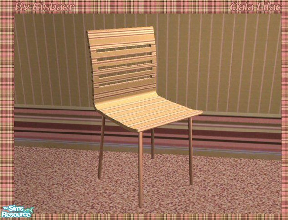 Sims 2 — Mira Oala Lilac - Chair by Eisbaerbonzo — Chair in ginger stripes
