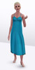 Sims 3 — Long Dress with straps by White_Rain — I have alterd a base game dress that I didn't like, and made it a bit