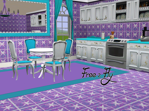 Sims 3 — Free2Fly by stori_64 — pattern of fairy wings in tiles: Tiles and Mosaics x3 channels