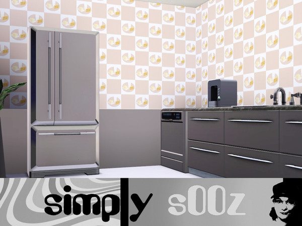 Sims 3 — Simply Dairy by s00z — Check pattern featuring dairy products, most suitable for commerical use.