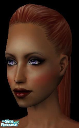 Sims 2 — Rainbow Splash Blush - Red by Smossie — Beautiful blush in the color red.