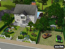 Sims 3 — grey mansion by jessechaos — 