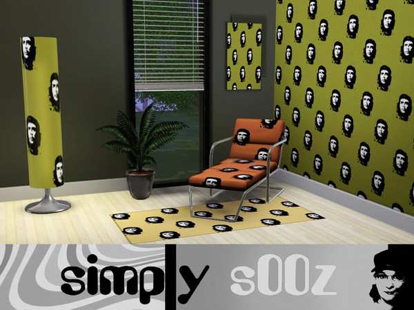 Sims 3 — Simply Che by s00z — An iconic image of a famous face.