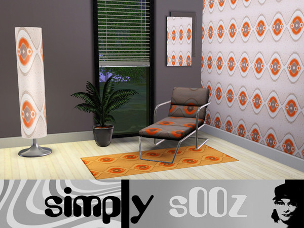 Sims 3 — Simply Sonic Boom by s00z — A wavey retro design.